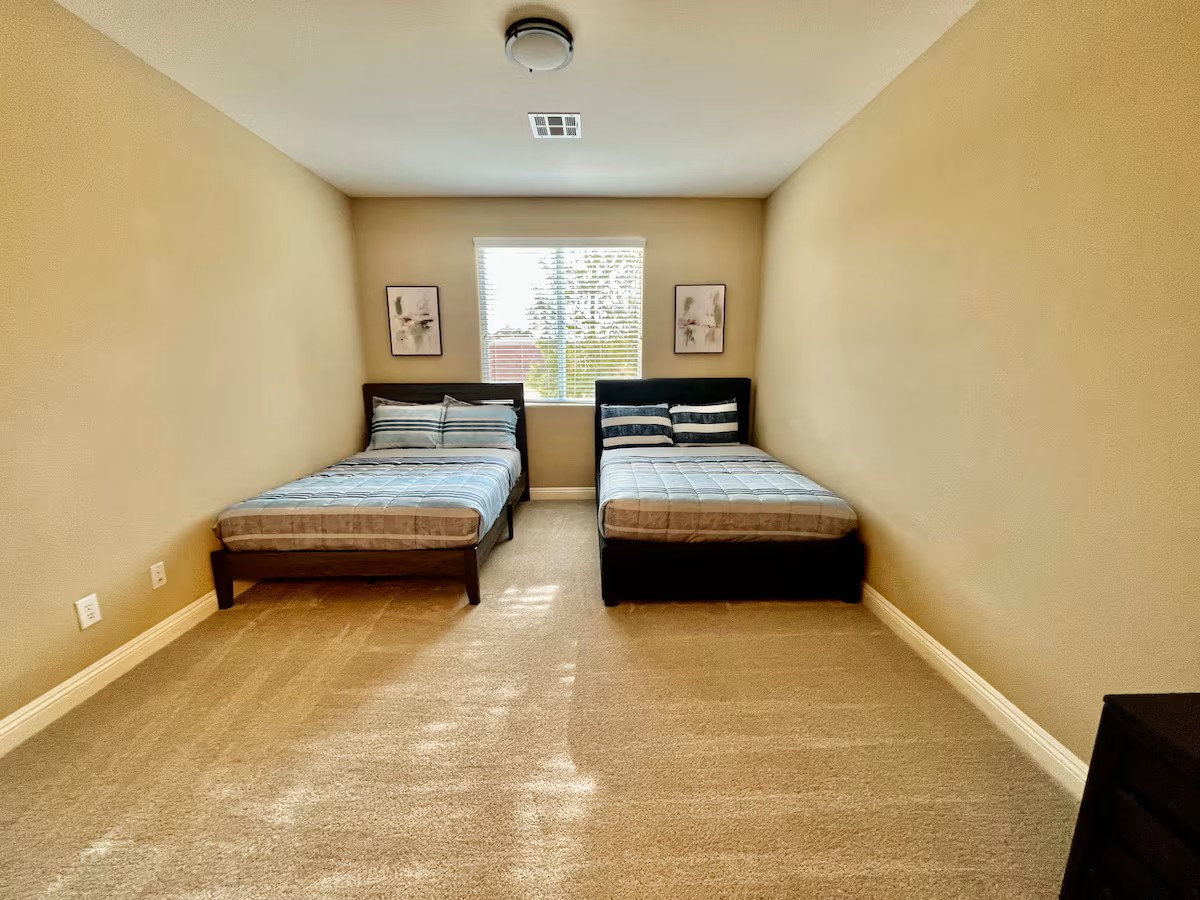 One of 7 bedrooms